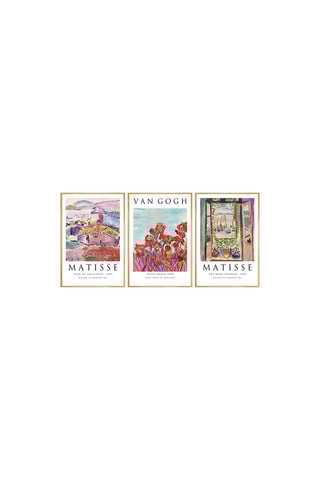 3 tableaux - Matisse et Van Gogh