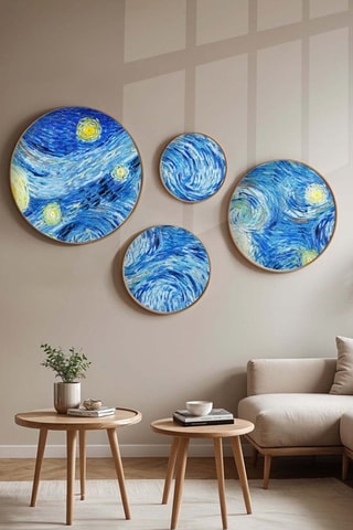 4-delige Wanddecoratie - Vincent Van Gogh