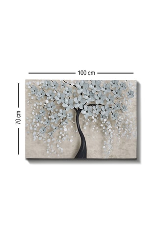 Wanddecoratie op Canvas Grace - 70 x 100 cm