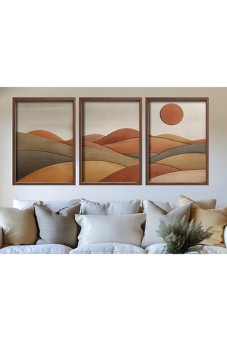 3 tableaux en MDF Lillian