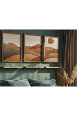 3 tableaux en MDF Lillian