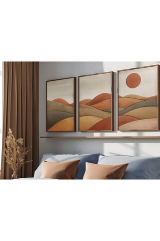 3 tableaux en MDF Lillian