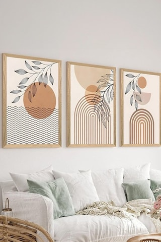3 tableaux en bois massif