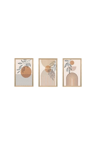 3 tableaux en bois massif