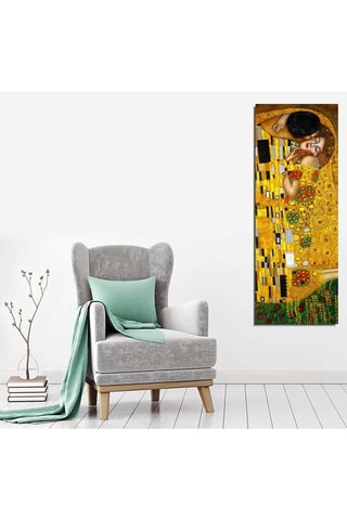 Wanddecoratie Gustav Klimt - 30 x 80 cm - Reproductie
