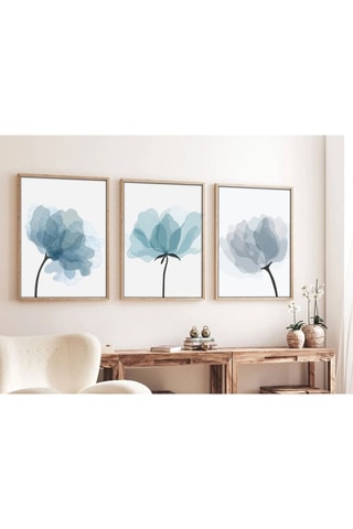 3 tableaux - Irène - 50 x 70 cm
