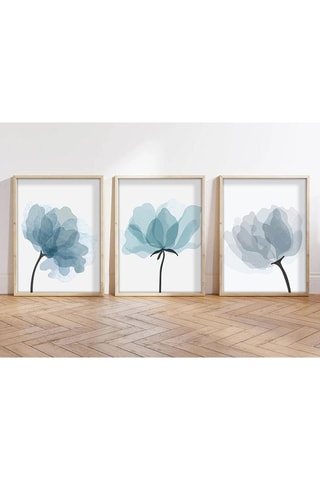 3 tableaux - Irène - 50 x 70 cm