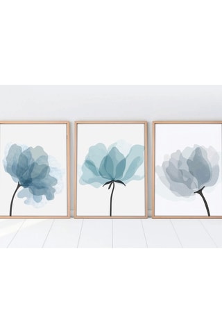 3 tableaux - Irène - 50 x 70 cm