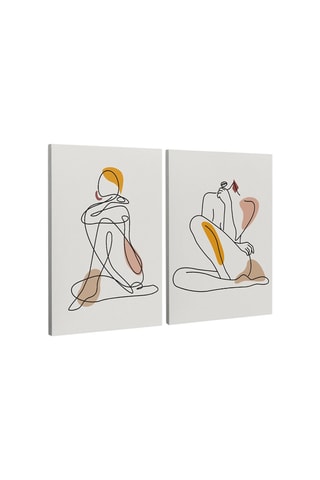 2 tableaux - 50 x 70 cm