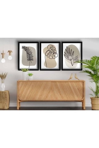 3 tableaux - 38 x 53 cm