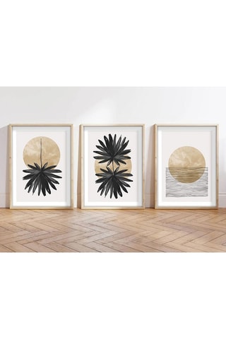 3 tableaux - 35 x 50 cm