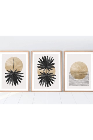 3 tableaux - 35 x 50 cm