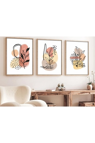 3 tableaux - 50 x 70 cm
