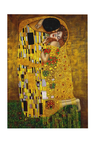Schilderij “De Kus” Gustav Klimt - 50 x 70 cm