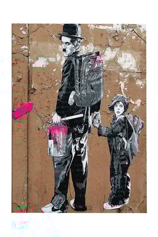 Wanddecoratie 70 x 100 cm