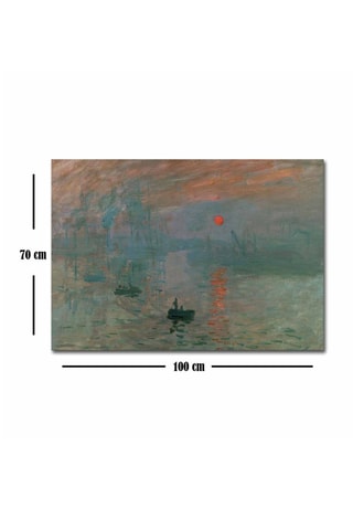 Wanddecoratie “Impression, soleil levant” - Claude Monet