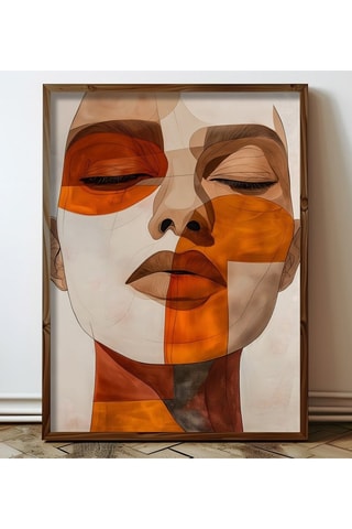 MDF Gekaderde Wanddecoratie Marguerite2 - 50 x 70 cm