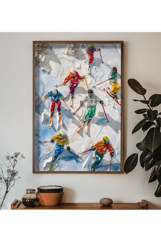 Wanddecoratie Geneviève2 - 50 x 70 cm