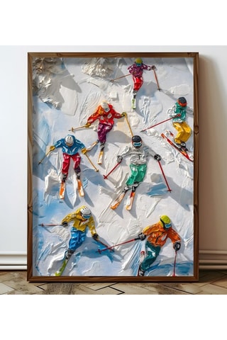 Wanddecoratie Geneviève2 - 50 x 70 cm