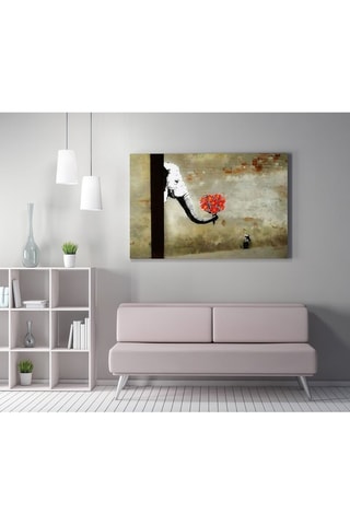 Wanddecoratie WY116 - Banksy - 70 x 100 cm - Reproductie