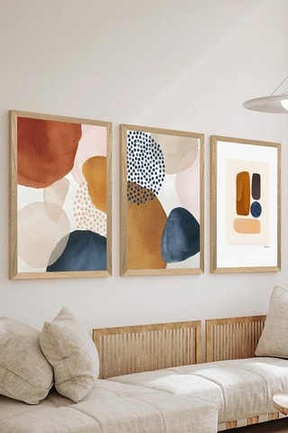 3 tableaux - 33 x 48 cm
