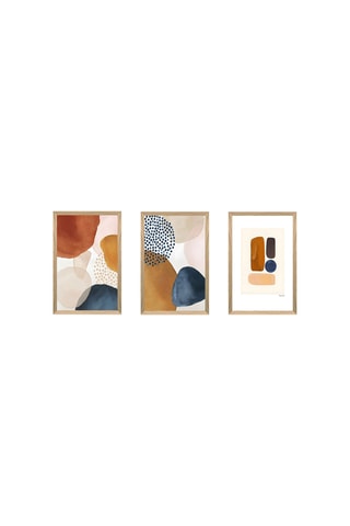3 tableaux - 33 x 48 cm