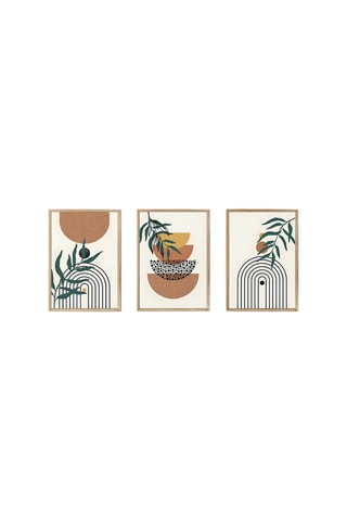 3 tableaux - 33 x 48 cm