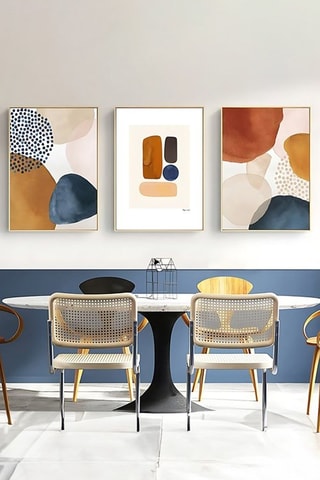 3 tableaux - 33 x 48 cm