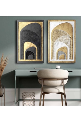 2 tableaux - 45 x 70 cm