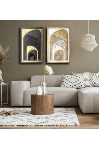 2 tableaux - 45 x 70 cm