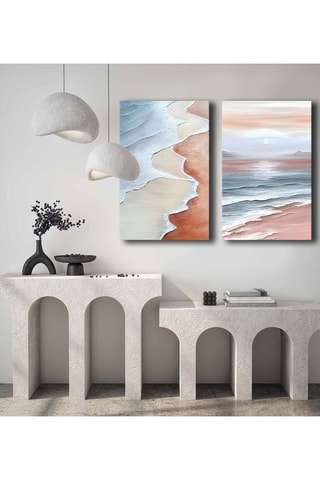 2 tableaux - 95 x 70 cm