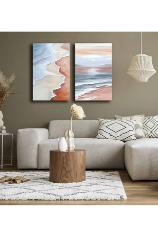 2 tableaux - 95 x 70 cm