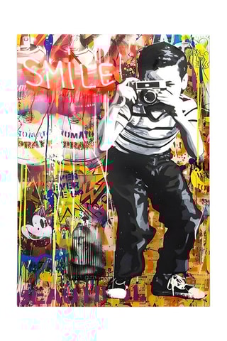 Wanddecoratie - 50 x 70 cm