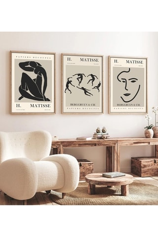 3 tableaux - Henri Matisse - 50 x 70 cm