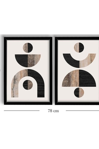 2 tableaux - 38 x 53 cm