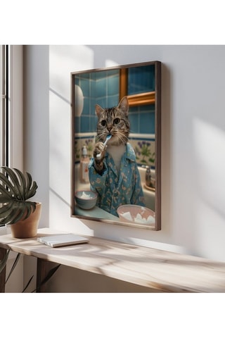 Mdf Wanddecoratie Cyprien - 50 x 70 cm