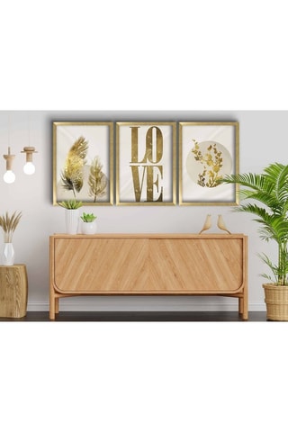 3 tableaux - 38 x 53 cm