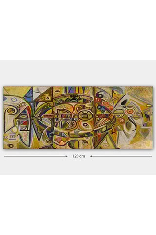 Wanddecoratie “Woestijn” Richard Pousette-Dart - 50 x 120 cm