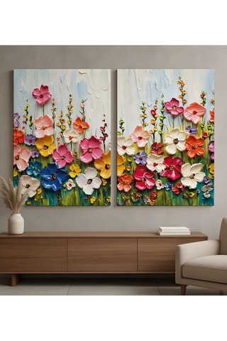 Diptyque en pin - 160 x 120 cm
