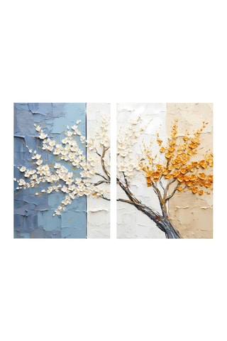 Diptyque en pin - 160 x 120 cm