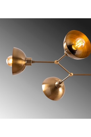 Plafondlamp Dram Goudkleurig