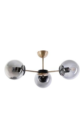 Hanglamp Venus - Zilverkleurig en Zwart