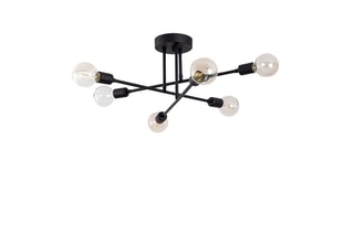 Hanglamp Flower - Zwart