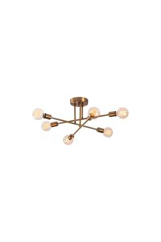 Plafondlamp Flower Goudkleurig