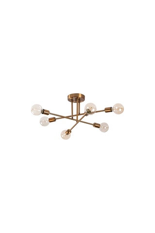 Plafondlamp Flower Goudkleurig