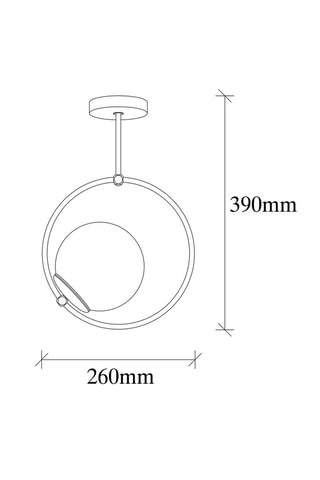 Hanglamp Zwart