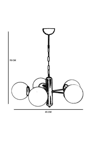 Hanglamp - Goudkleurig