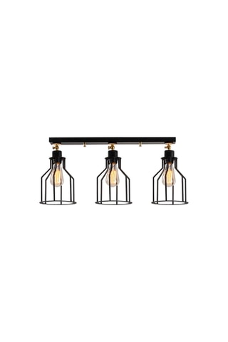 Plafondlamp Alacati  Zwart