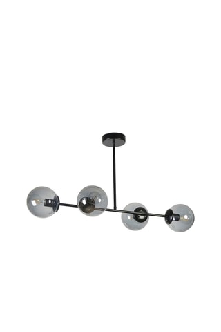 Hanglamp Yeni Favori 4 - Zwart - 4 x 60 W