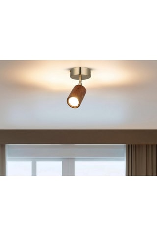 Plafondlamp Legno - Goudkleurig - 7 W